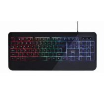 Gembird Slim "Rainbow" Melns