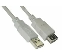 Brackton USB vīrietis - USB sieviete kabelis 2m Balts