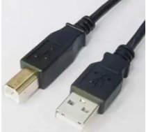 Brackton USB vīrietis uz USB vīrietis kabelis 1,8 m, melns