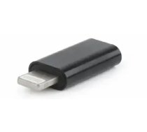 Gembird USB Type C sieviešu - Apple Lightning vīriešu Melns