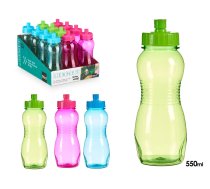 Ūdens pudele, 550 ml, 3 krāsas, 21×7.5×6.5 cm, 47311, Leknes