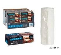 Plastmasas sviestmaižu maisi, 40 gab., 4.4×14.3×5.3 cm, 87072, Leknes