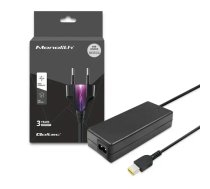 Qoltec Barošanas adapteris Lenovo klēpjdatoriem 90W | 20V | 4.5A | Tievā galviņa + pin | +barošanas kabelis