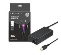 Qoltec Barošanas adapteris Lenovo klēpjdatoriem | 45W | 20V | 2.25A | Plānais gals + pin | +barošanas kabelis