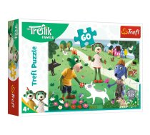 TREFL Puzle Trefliku ģimene, 60 gab.