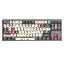 A4Tech Bloody S87 Pixels Sarkanā USB spēļu pele (BLMS RED Plus slēdži)
