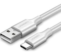 Ugreen USB-A - USB-C 1 m Kabelis Balts (60121)