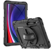 Tech-Protect Solid360 Melns priekš Samsung Galaxy Tab S9 / S9 FE / S10 FE / S10 LITE