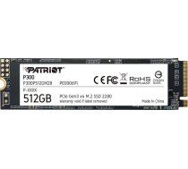 SSD disks Patriot P300 512GB M.2 2280 PCI-E x4 Gen3 NVMe (P300P512GM28)