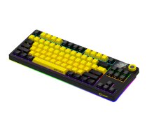 KBP70TKLW, Wireless TKL Mechanical Gaming Keyboard Pro Black/Yellow
