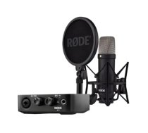 RØDE NT1 Signature Black + AI-1 Studio Kit MK2 – pilnīgs studijas komplekts