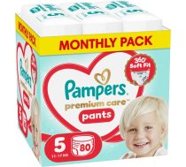 Pampers Premium Care 5 autiņbiksītes, 11-17 kg, 80 gab.