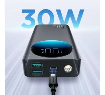 Joyroom Powerbank Joyroom JR-PBF02 30W 20000mAh + USB-A - USB-C cable 0.25m - black