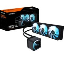 Gigabyte GIGABYTE EAGLE 360 Ūdens dzesēšanas sistēma procesoram, all-in-one šķidruma dzesētājs, 12 cm, melns, 4 gab.
