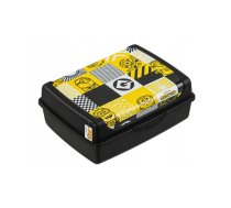 Pārtikas uzglabāšanas trauks deco-click-box midi 1L Carla "Minions Mosaic" 17x13x7cm melns