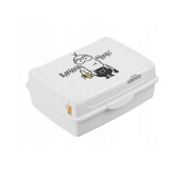 Pārtikas uzglabāšanas trauks deco-click-box midi 1L Carla "Minions Banana" 17x13x7cm balta