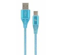 Gembird datu pārraides un uzlādes vads | USB-A uz USB-C | 2m | zils, balts