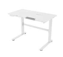 Bērnu rakstāmgalds ERGO KID ar 1 motoru 112x60xH56-80cm, balts