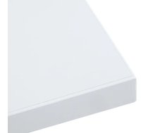 Galda virsma ERGO 160x80cm, pelēcīgi balta