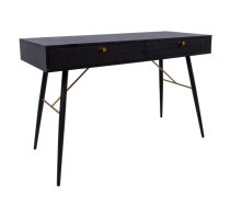 Rakstāmgalds LUXEMBOURG 120x48xH75cm, melns