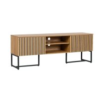 TV galds HAMPTON 160x40xH60cm, melamīns ar ozolkoka dekoru