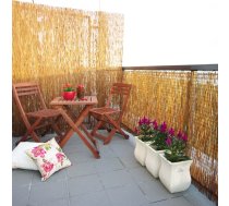 Perforēts bambusa žogs IN GARDEN 1x3m, dabīgais bambuss D14/16 mm, stieple iekšpusē