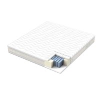 Atsperu matracis KUKA DUO 7 ZONE 120x200xH23cm
