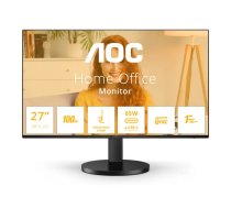 AOC B3 Q27B3CF2 datora monitors 68,6 cm (27") 2560 x 1440 pikseļu Quad HD Melns - MONAOCMON0175 - 4038986181464