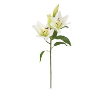 Mākslīgais zieds IN GARDEN H75cm, balta lilija