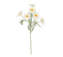 Mākslīgais zieds IN GARDEN H55,5cm, balta margrietiņa