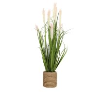 Mākslīgais augs IN GARDEN H70cm, gaiši rozā zāle ar podiņu