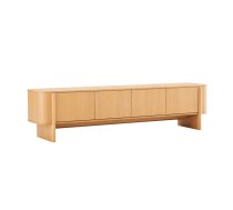 TV galds MORBEN 202,5x42xH50cm, melamīns ar ozolkoka dekoru