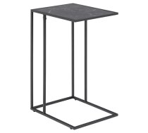 Portatīvā datora galds INFINITY, 43x35xH63cm, melns marmors