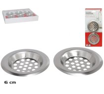 Izlietnes sietiņu komplekts (2 gab.), 6 cm, 20.00 x 9.00 x 1.00