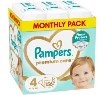 Pampers Premium Care 4, 9-14 kg, 156 gab.