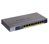 NETGEAR GS108PP Nevadīta Gigabit Ethernet (10/100/1000) ar Power over Ethernet (PoE), melna