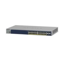 NETGEAR GS728TPP Vadības līmeņa 2/3/4 Gigabit Ethernet (10/100/1000) ar Power over Ethernet (PoE) pelēkā - SWTNGEZAR0005 - 606449162356