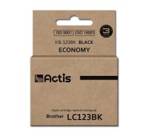 Actis KB-123Bk Tinte (aizvieto Brother LC123BK/LC121BK; Standarta; 15 ml; melna)
