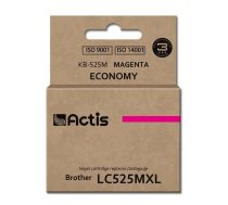 Actis KB-525M Tintes (aizvieto Brother LC525M; Standarta; 15 ml; magenta)