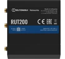 Router Teltonika Router 4G/LTE RUT200 (Cat 4), 3G, 2G, WIFI, Ethernet - RUT200 000000 - 4779051844760