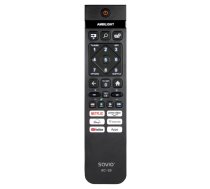 Savio RC-26 attālinātais IR bezvadu TV tālvadības pults ar pogām