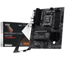 Mātesplate MSI PRO B840-S EVO ar Wi-Fi 6E - PRO B840-S EVO WIFI6E - 4711377404167