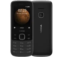 Nokia 225 4G Dual SIM mobilais tālrunis — melns - 225 4G TA-1316 Black - 6438409051165