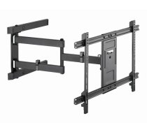 Gembird WM-80ST-05 TV sienas turētājs (pilna kustība), 37”-80”, līdz 50kg