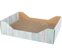 Trixie kartona skrāpēklis kaķim, 45 x 12 x 33 cm, ar kaķmētru - TX-48013 - 4011905480138