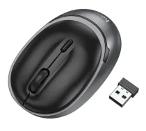 Hoco GM34 1600DPI Bezvadu datorpele (4 pogas) - GM34 Black - 6942007632782