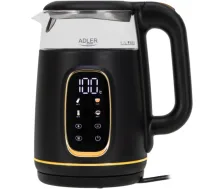Adler AD 1305BG Elektriskā tējkanna ar temperatūras kontroli 1.7L 2200W - AD 1305BG - 5905575907806