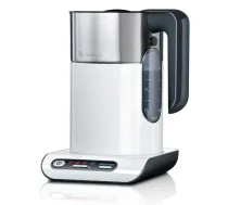 Bosch TWK8611P elektriskā tējkanna 1,5 l, 2400 W, antracīta, nerūsējošā tērauda un baltā krāsā - AGDBOSCZE0025 - 4242002824628