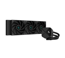 DeepCool LS720S Zero Dark Procesora visas vienas šķidruma dzesēšanas sistēma, 12 cm, melna, 1 gab. - CHLDECZEW0032 - 6933412728412