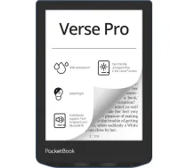 PocketBook Verse Pro e-grāmatu lasītājs ar skārienekrānu, 16 GB, Wi-Fi, melns, zils - MULPKBCZE0090 - 7640152094965